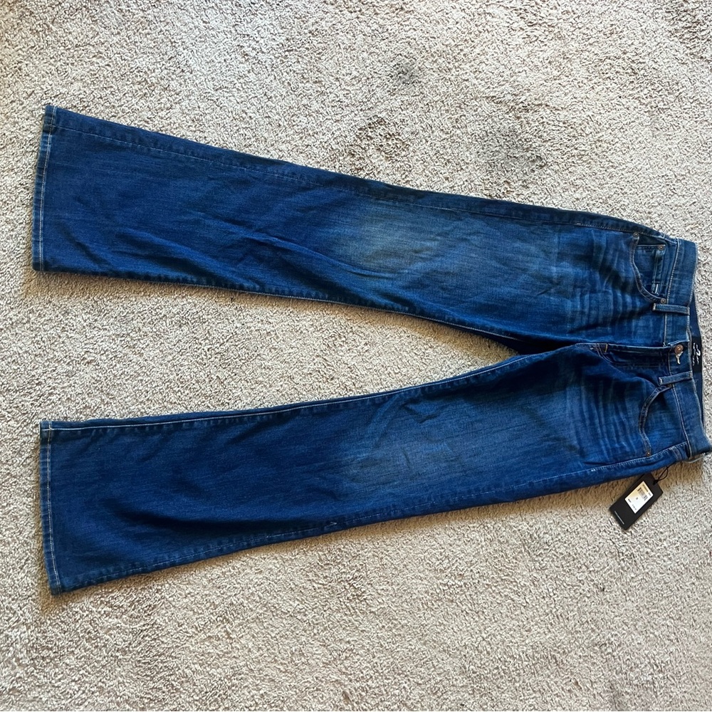Men’s size 28 7 for all mankind blue jeans NWT New with tags mens $199 retail